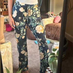Stars Above Navy Floral Pajama Pants